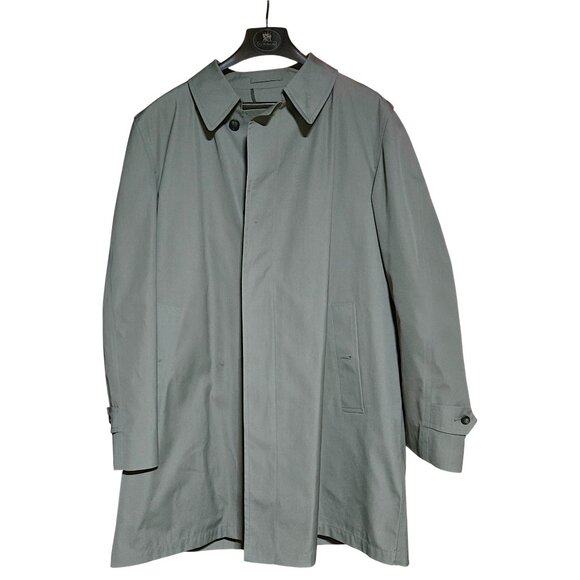 London Fog Men’s Coat 44R – Gray Poly/Cotton Shell, 3M Thinsulate Zip Liner - Picture 2 of 7